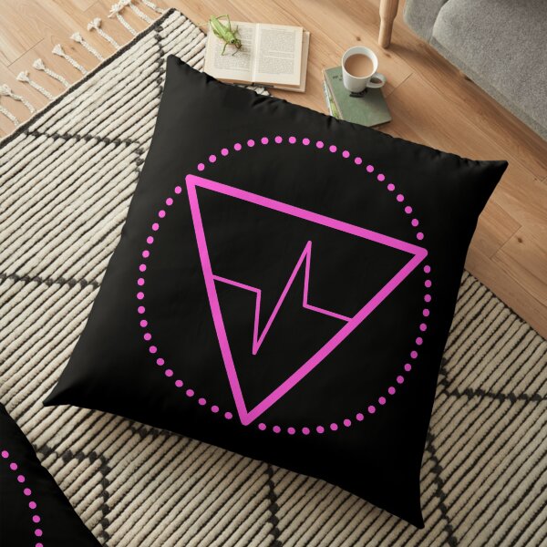 The Principle of Rhythm - Shee Symbol Floor Pillow