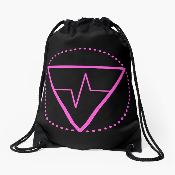 The Principle of Rhythm - Shee Symbol Drawstring Bag