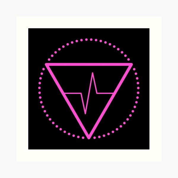 The Principle of Rhythm - Shee Symbol Art Print