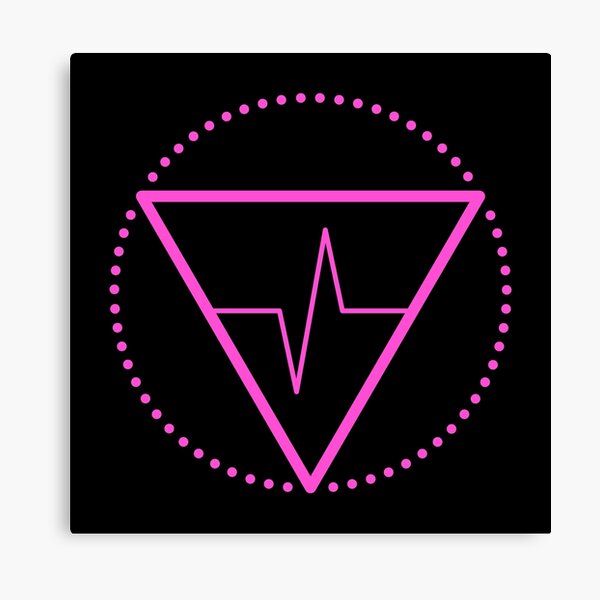 The Principle of Rhythm - Shee Symbol Canvas Print