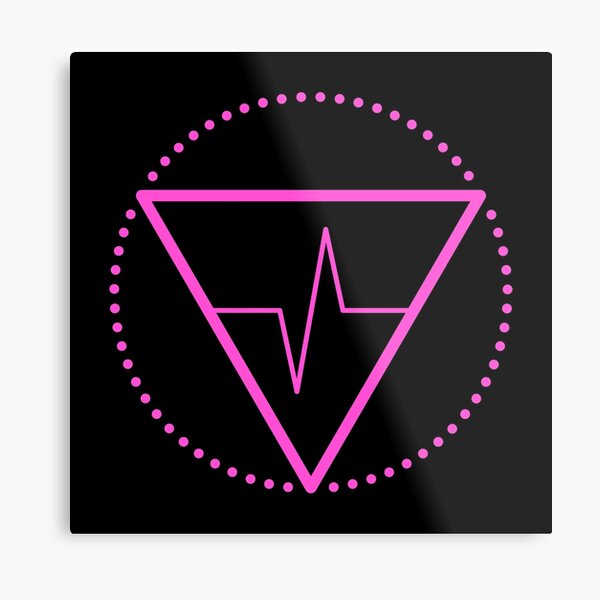 The Principle of Rhythm - Shee Symbol Metal Print