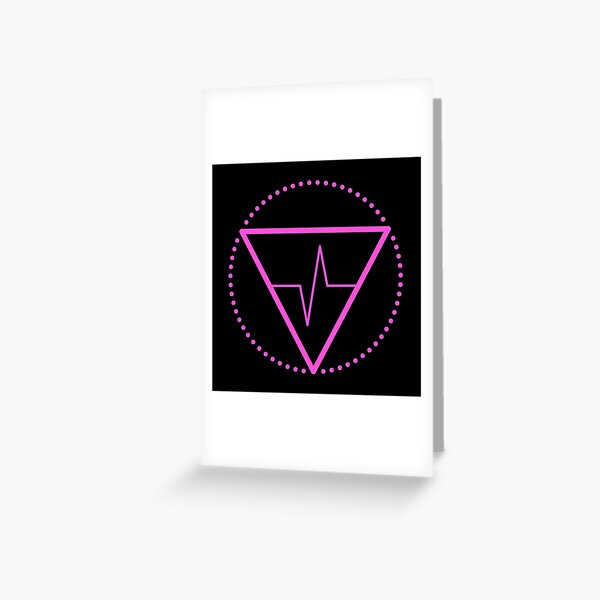 The Principle of Rhythm - Shee Symbol Greeting Card
