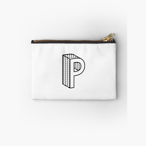 Item preview, 3D Ben Day Dot Isometric Letter P designed and sold by murialbezanson.