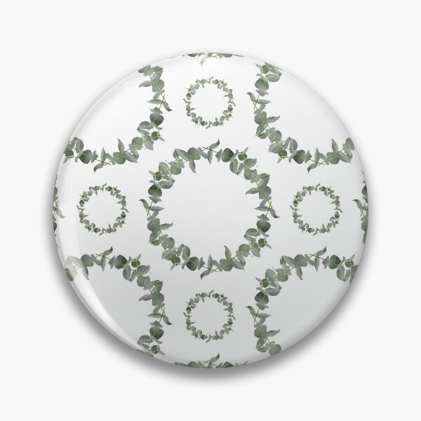 Item preview, Eucalyptus Branch Pattern - Eucalyptus Wreath Design - Real Botanic patterns designed and sold by TurningMoss.