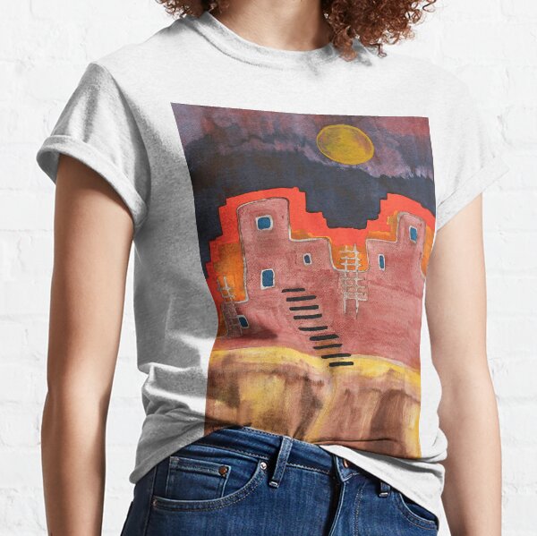 Pueblito original painting Classic T-Shirt