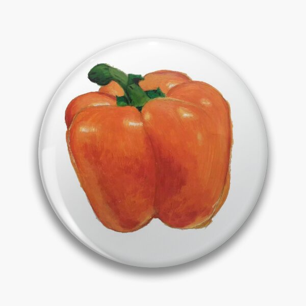 Item preview, orange bell pepper  designed and sold by skiffthug.