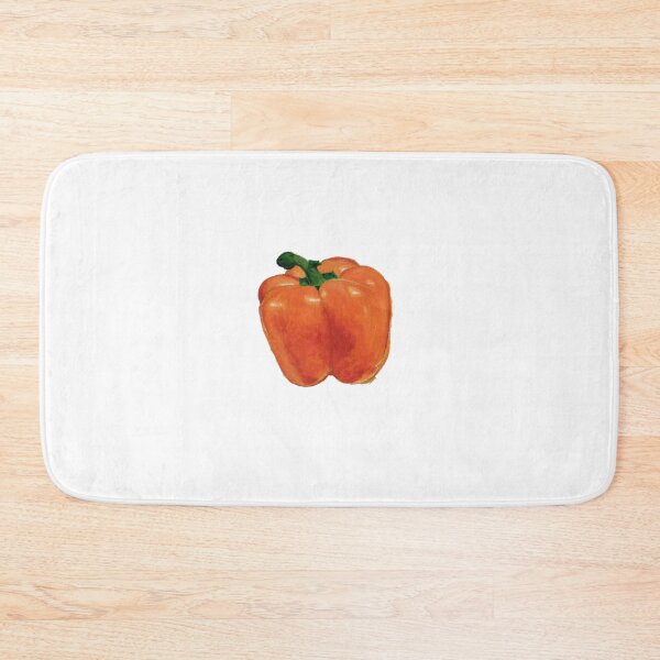 Item preview, orange bell pepper  designed and sold by skiffthug.