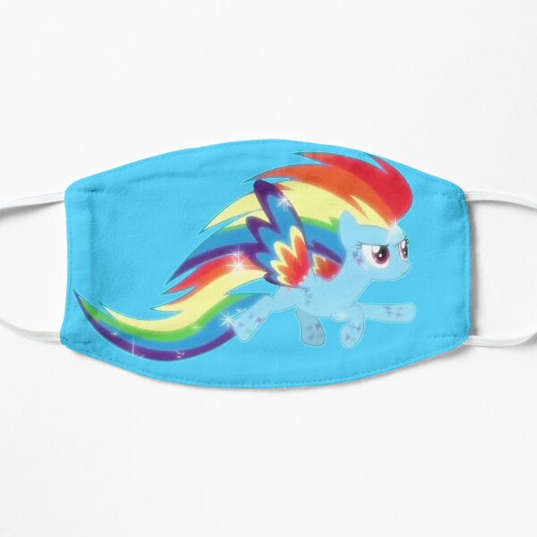my little pony rainbow dash face masks redbubble