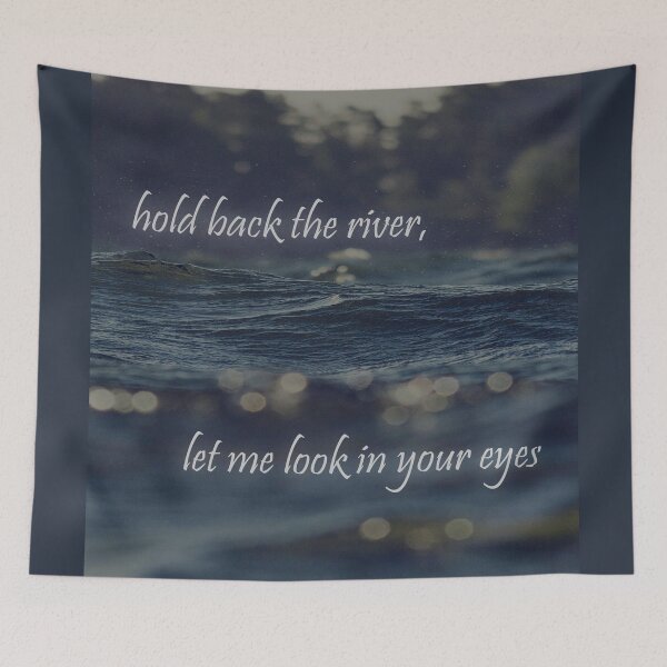 Item preview, Hold Back the River - James Bay designed and sold by NikkiMouse82.
