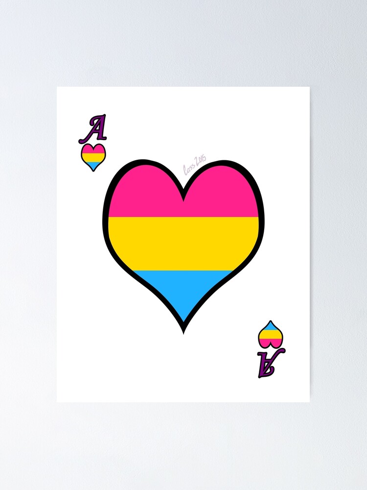 Ace Spectrum Playing Cards Pan Romantic Poster By Mistina Redbubble