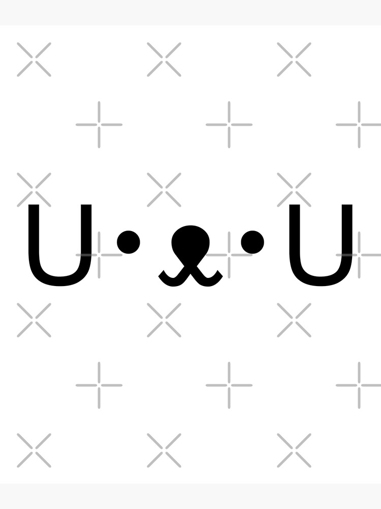 "Kaomoji Puppy Dog Kawaii Japanese Emoji" Poster for Sale by MasterKlaw