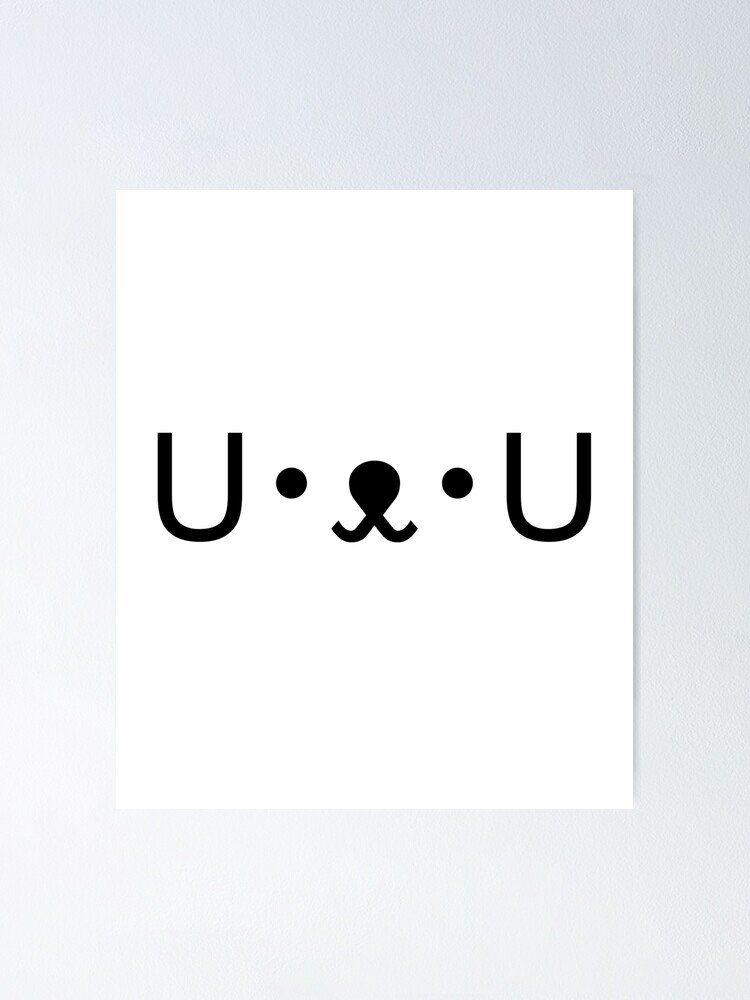 "Kaomoji Puppy Dog Kawaii Japanese Emoji" Poster for Sale by MasterKlaw