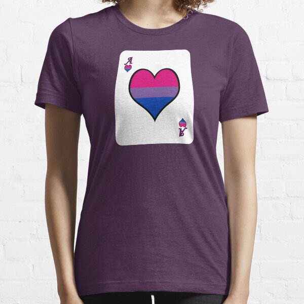 Ace Spectrum Playing Cards: Bi-romantic Essential T-Shirt
