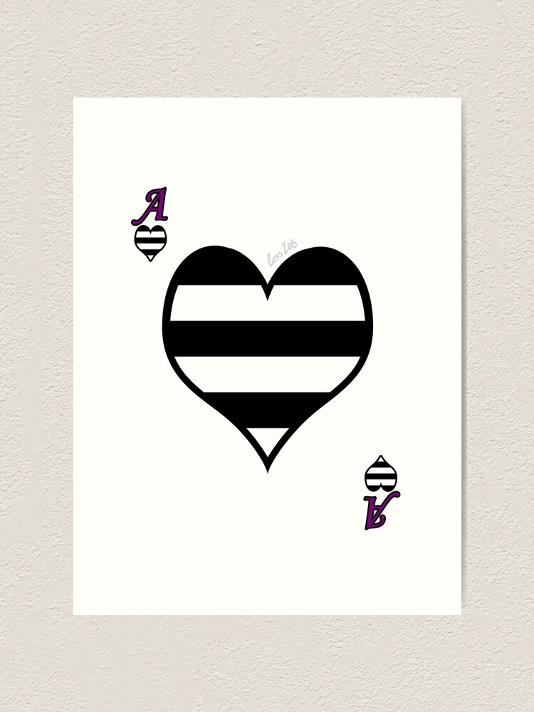Ace Spectrum Playing Cards Hetero Romantic Art Print By Mistina Redbubble Ace Spectrum Playing Cards Hetero Romantic Art Print By Mistina Redbubble