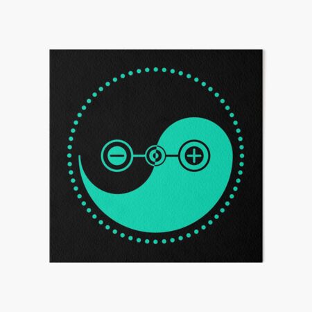 The Principle of Polarity - Shee Symbol Art Board Print