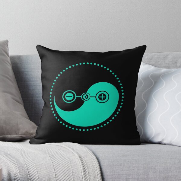 The Principle of Polarity - Shee Symbol Throw Pillow