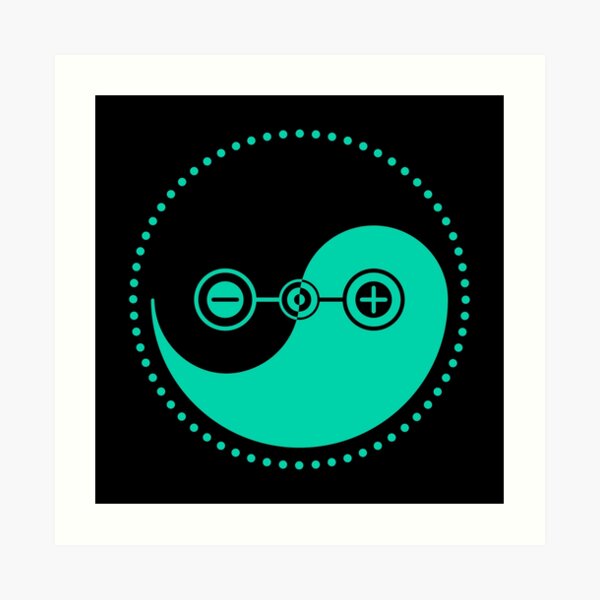 The Principle of Polarity - Shee Symbol Art Print