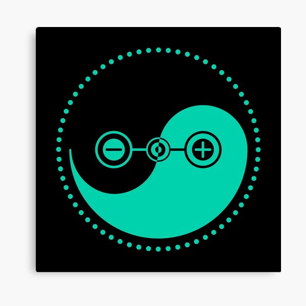 The Principle of Polarity - Shee Symbol Canvas Print