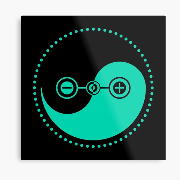 The Principle of Polarity - Shee Symbol Metal Print