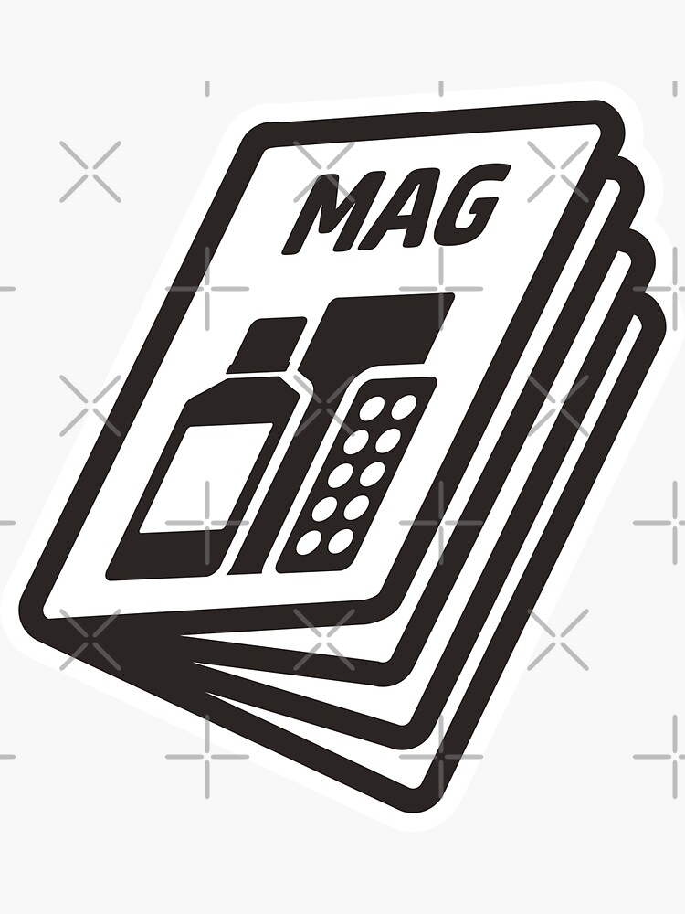 Magazine catalog icon. Outline magazine catalog vector icon for