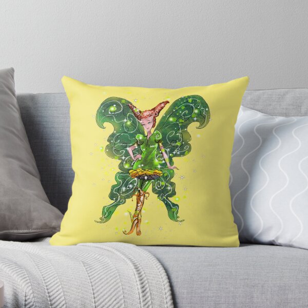 Suzette The Shoes and Hats Fairy™ Throw Pillow