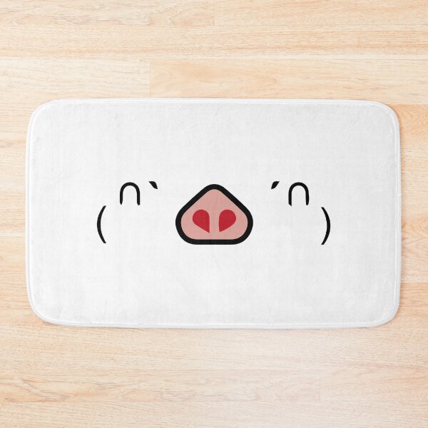 Item preview, Pig Kaomoji Kawaii Japanese Piggy Emoji designed and sold by MasterKlaw.