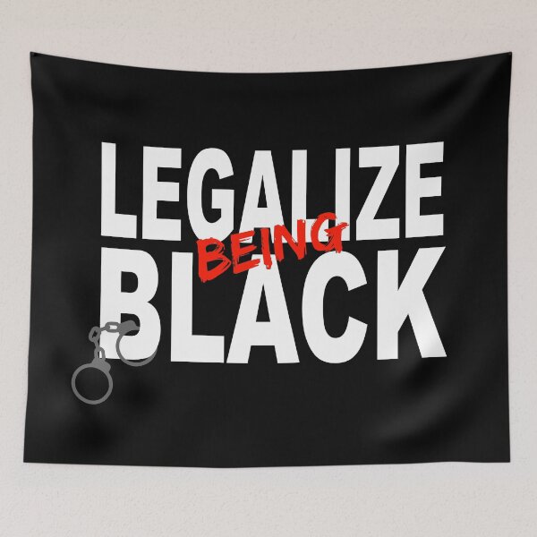 Item preview, Legalize Being Black Protest Activist designed and sold by blackartmatters.