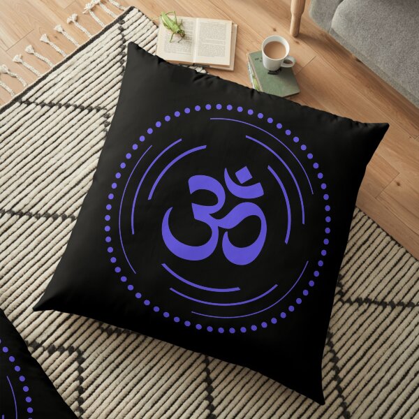 The Principle of Vibration - Shee Symbol Floor Pillow