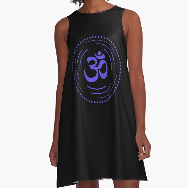 The Principle of Vibration - Shee Symbol A-Line Dress