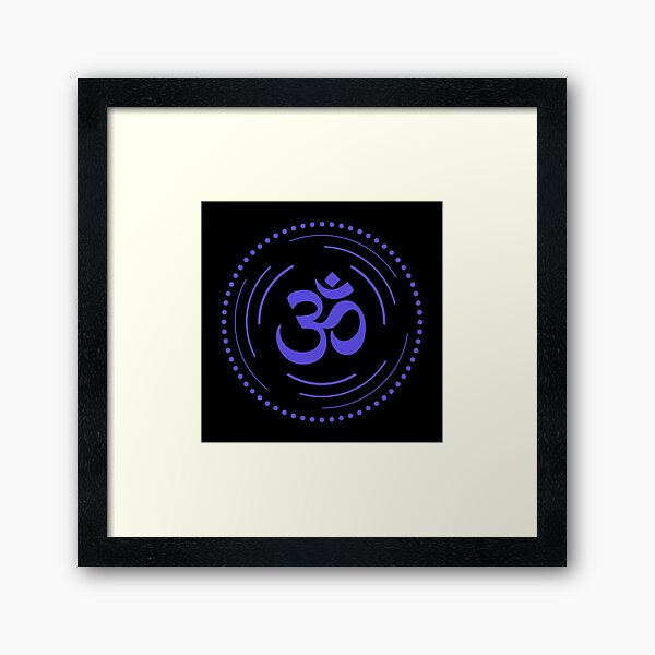 The Principle of Vibration - Shee Symbol Framed Art Print