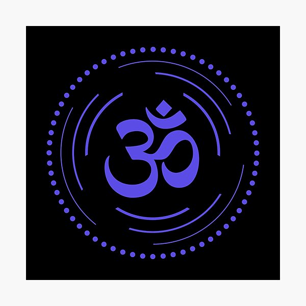 The Principle of Vibration - Shee Symbol Photographic Print