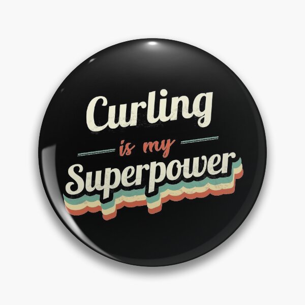 Item preview, Curling is my Superpower  designed and sold by Custom365.