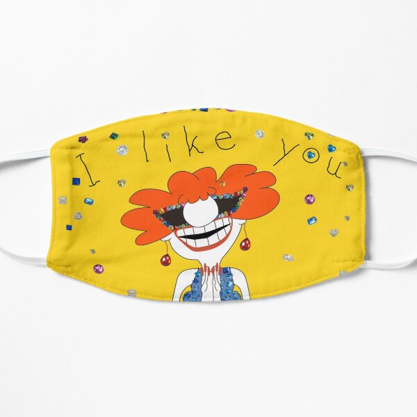 I Like You Flat Mask