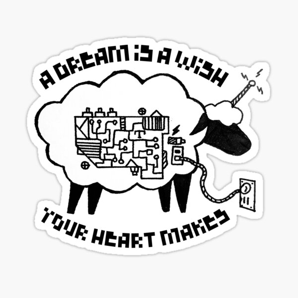 Item preview, A Dream Is A Wish Your Heart Makes designed and sold by FunnyFerretArt.