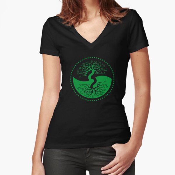 The Principle of Correspondence - Shee Symbol Fitted V-Neck T-Shirt