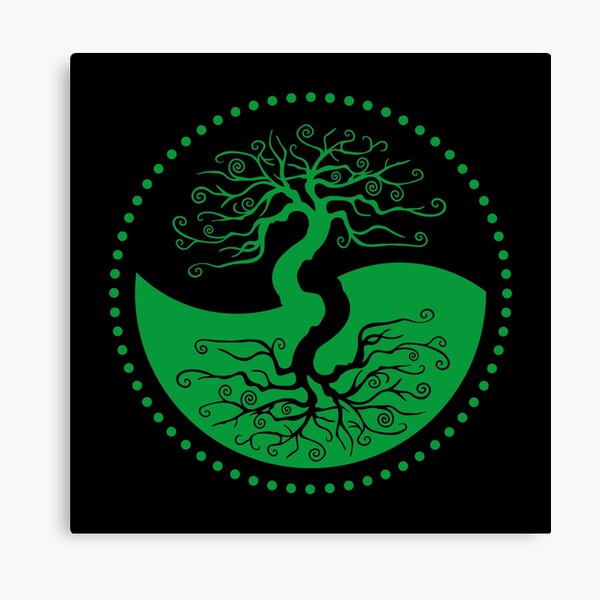 The Principle of Correspondence - Shee Symbol Canvas Print