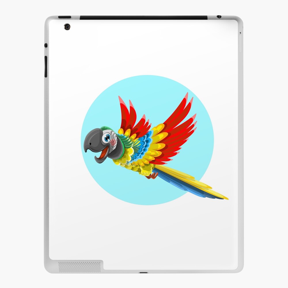 Parrot Animate Ipad Case Skin By Sergio Checo Redbubble