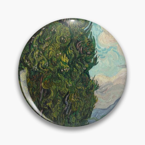 Item preview, Cypresses by van Gogh designed and sold by artimaeus.