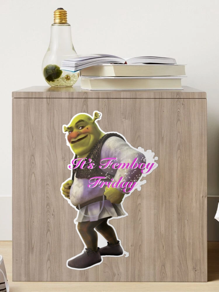 Femboy shrek chapéu seu femboy sexta-feira e shrek está aqui