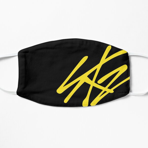 Download Stray Kids Logo Yellow Colored Mask By Skzlyrics Redbubble Yellowimages Mockups