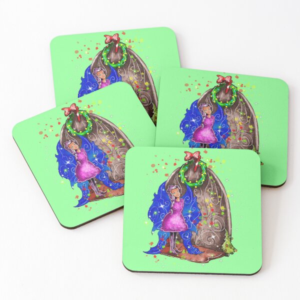 Item preview, Hollydays Shimmer The Seasonal Door Fairy™ designed and sold by TeelieTurner.