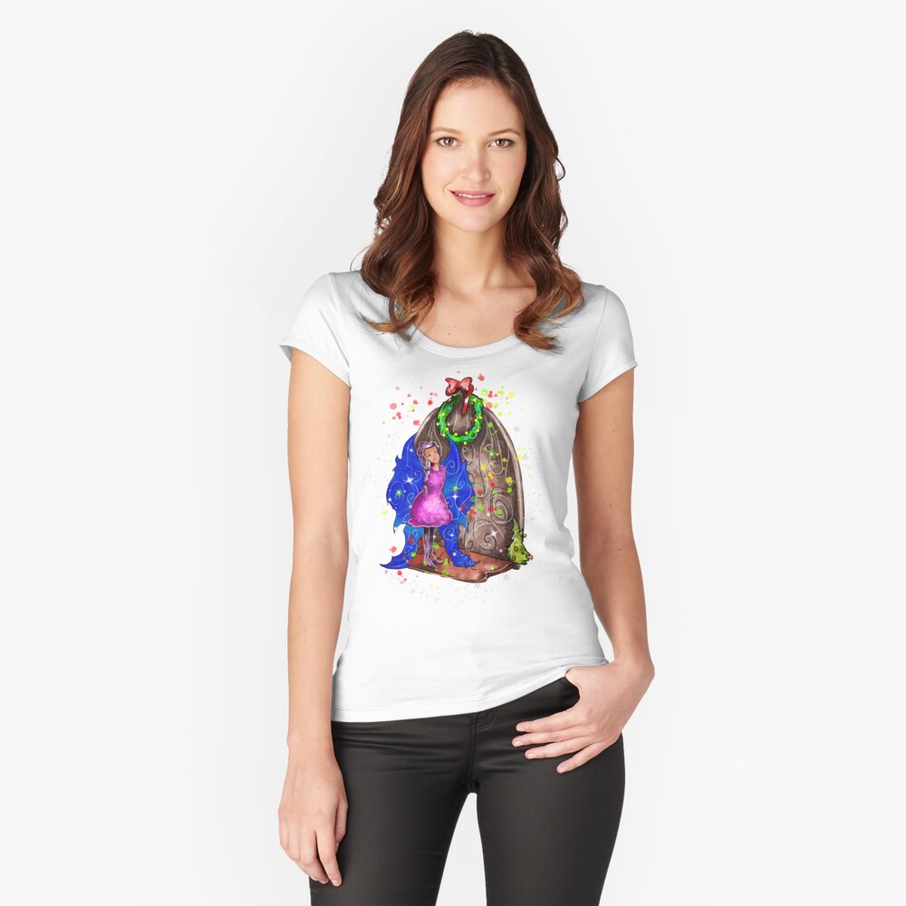 Item preview, Fitted Scoop T-Shirt designed and sold by TeelieTurner.