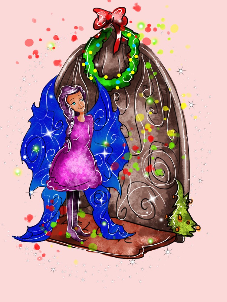 Thumbnail 2 of 2, Baby T-Shirt, Hollydays Shimmer The Seasonal Door Fairy™ designed and sold by TeelieTurner.