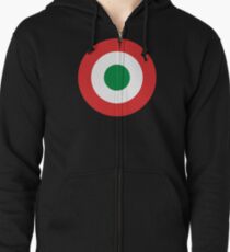 Italian Mod Zipped Hoodie