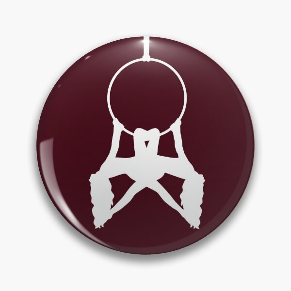 Item preview, Duo Hoop - Double Maroon  designed and sold by DairEntmt.