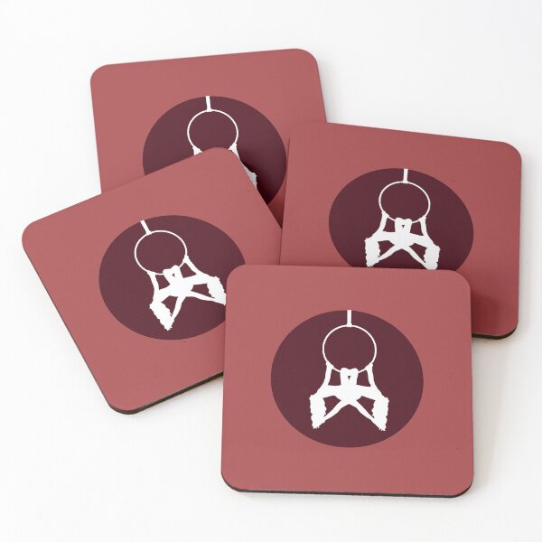 Item preview, Duo Hoop - Double Maroon  designed and sold by DairEntmt.