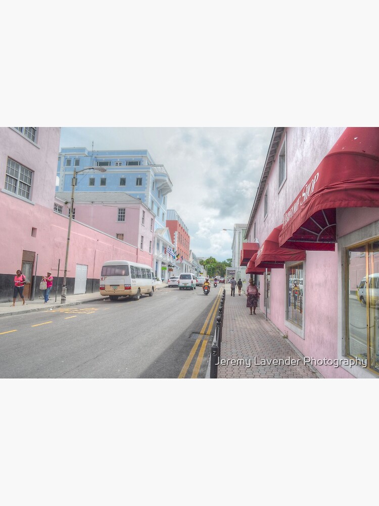 Frederick Street In Downtown Nassau The Bahamas Poster For Sale By 242digital Redbubble 9864