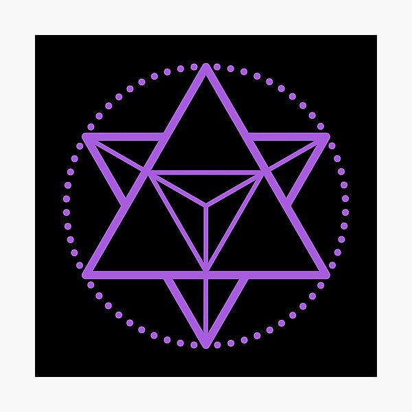 The Principle of Mentalism - Shee Symbol Photographic Print