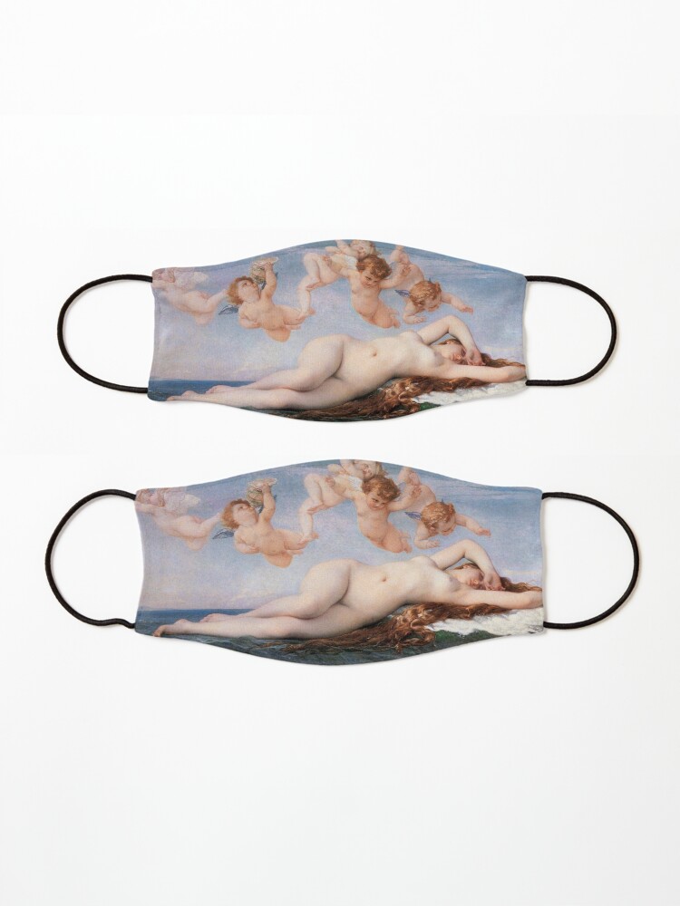 Alternate view of The #Birth of #Venus, Alexandre Cabanel 1875 #TheBirthofVenus #BirthofVenus Mask