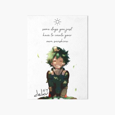 my hero academia quote gifts merchandise redbubble redbubble